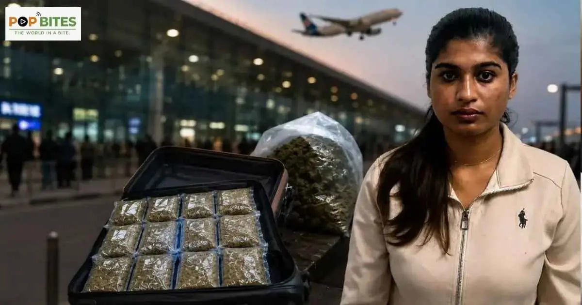 model arrested for drug smuggling at mumbai airport