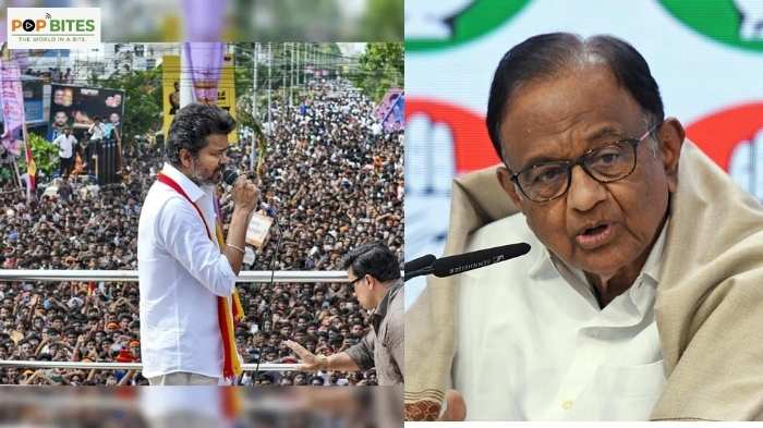 p chidambaram targets vijay says politics has no retakes