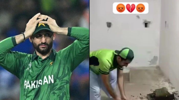 భారత్ దెబ్బకు పాక్ 114కే ఆలౌట్.. టీవీ పగలగొట్టిన అభిమాని వీడియో వైరల్