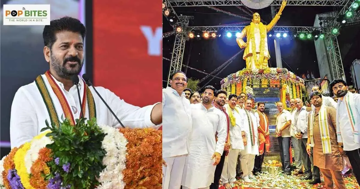 revanth reddy uses ntr statue event to send strong political message