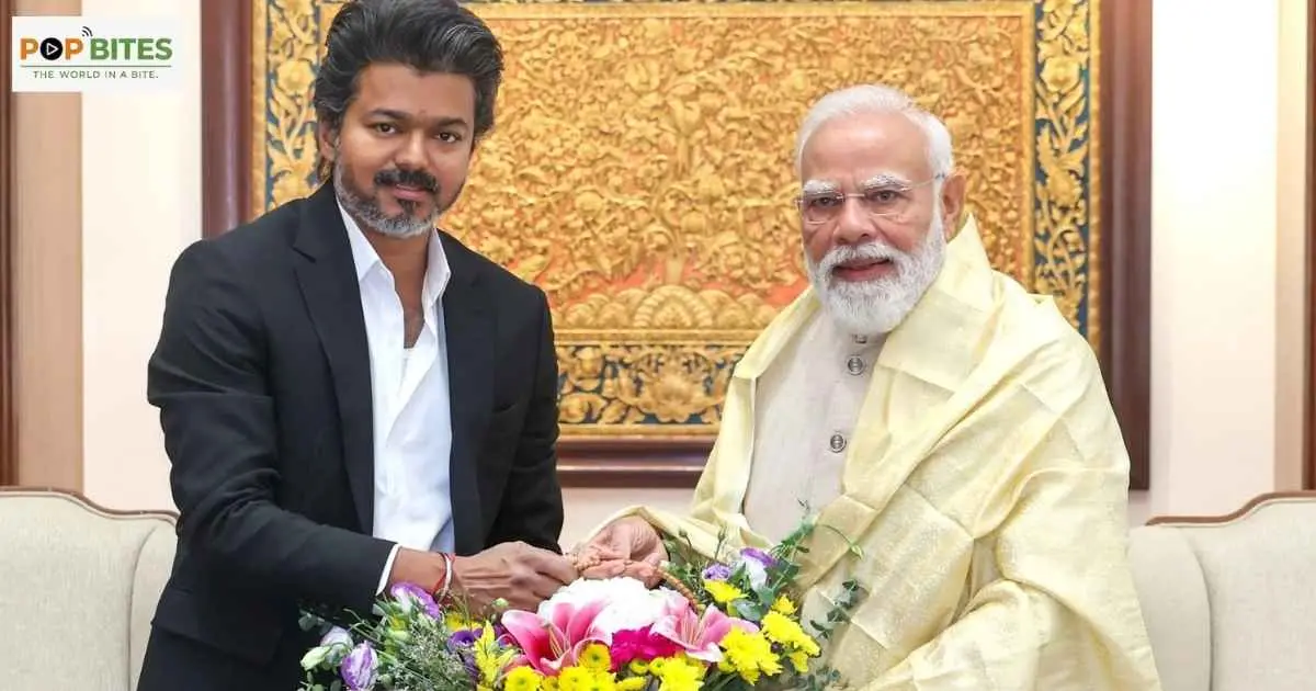 tamil nadu cm vijay meets pm modi and raises mekedatu and fishermen issues